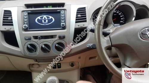 Toyota Hilux / Fortuner GPS DVD 7 inch Navigation Touch Screen Radio, FREE REVERSE CAMERA