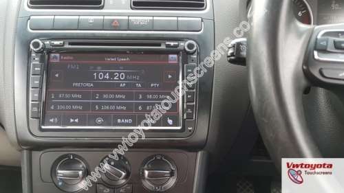 VW Polo 6 Radio , 8 inch GPS / DVD Navigation touch screen, FREE REVERSE CAMERA