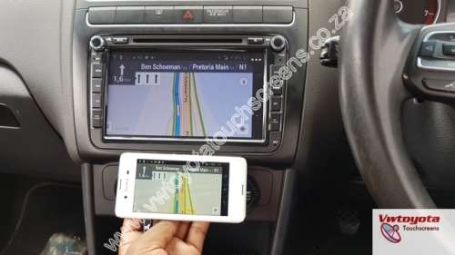 VW Polo 6 Radio , 8 inch GPS / DVD Navigation touch screen, FREE REVERSE CAMERA