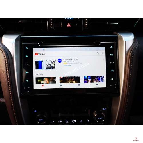 2016 - 2020 Toyota Fortuner 8 inch Android GPS DVD Navigation Radio Unit with FREE REVERSE CAMERA