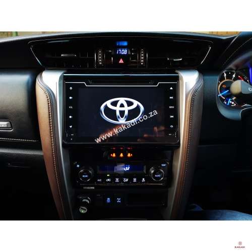 2016 - 2020 Toyota Fortuner 8 inch Android GPS DVD Navigation Radio Unit with FREE REVERSE CAMERA