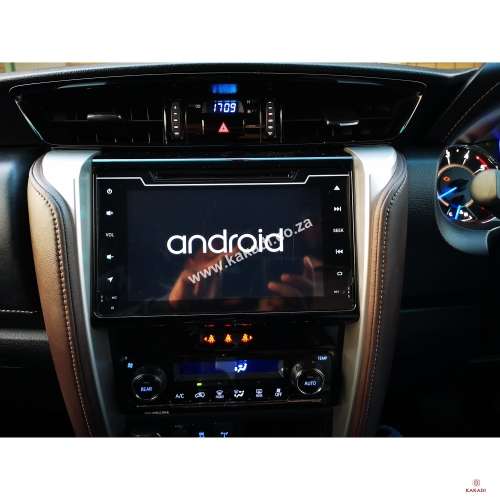 2016 - 2020 Toyota Fortuner 8 inch Android GPS DVD Navigation Radio Unit with FREE REVERSE CAMERA