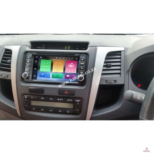 Toyota Hilux / Fortuner Android GPS DVD 7 inch Navigation Touch Screen Radio, FREE REVERSE CAMERA