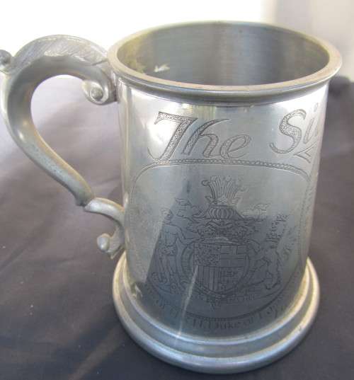 SILVER JUBILEE MUG - ENGLISH PEWTER SHEFFIELD