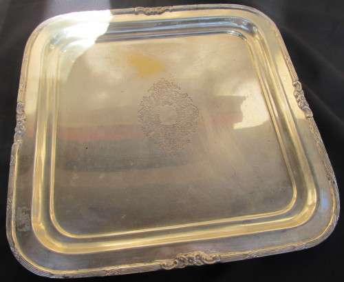 SILVER PLATED TRAY