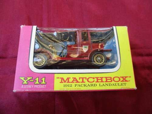 MATCHBOX CAR - 1912 Parkard Landaulet