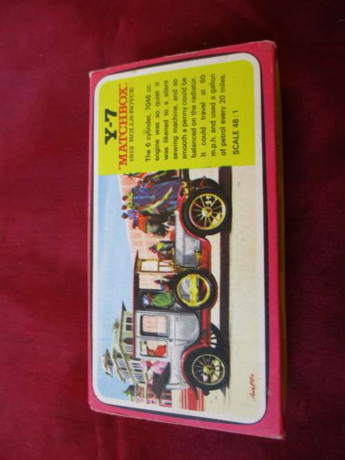 MATCHBOX CAR - 1912 ROLLS ROYCE