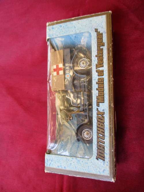 MATCHBOX CAR - 1918 CROSSLEY RAF TENDER