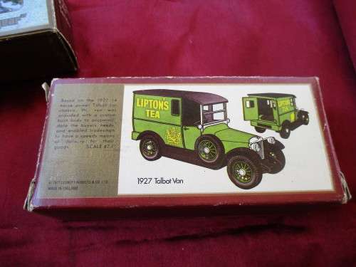 MATCHBOX CAR - 1927 TALBOT VAN - LIPTON TEA