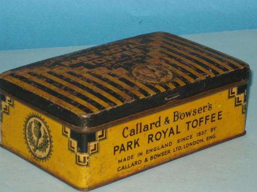 OLD TOFFEE TIN