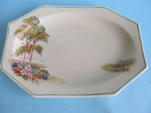 A J WILKINSON HONEYGLAZE PLATE