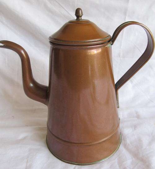 COPPER COFFEE POT
