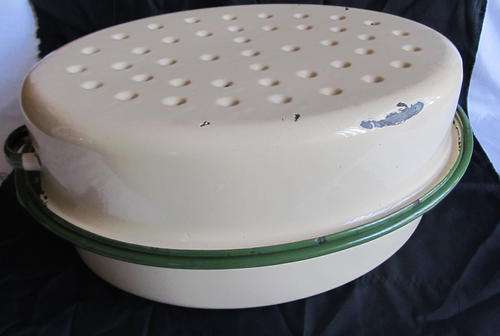 ENAMELWARE ROASTING PAN **Large**