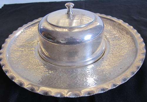SILVER PLATED CHEESE DOME