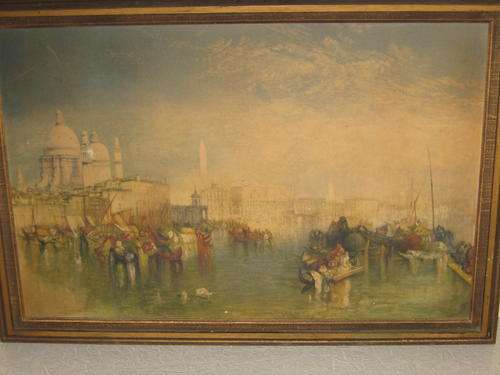 VENICE PRINT [J.M.W. TURNER] - THE MEDICI PRINTS - No. English 42