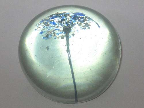 GLASS PAPERWEIGHT