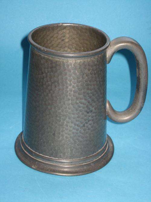 ENGLISH PEWTER TANKARD