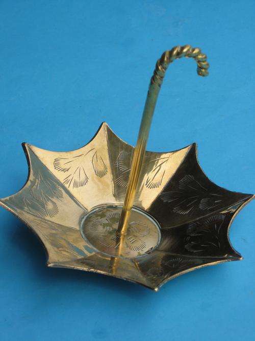 ORNATE BRASS UMBRELLA