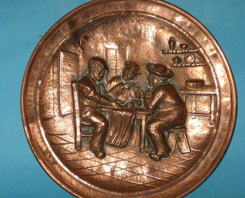 ORNATE COPPER WALL HANGING