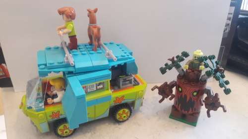 Collectors Item - Rare Building Blocks - Scooby Doo Mystery Machine