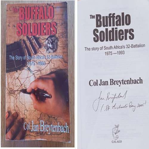 The Buffalo Soldiers (Singed by the author)