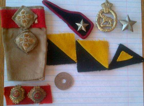 WWII - BRIC N BRAK- PALESTINE ARMY 1937