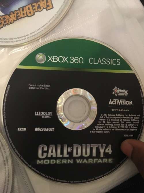 Call of Duty 4 - Modern warfare- XBOX 360 Game - Mint condition - No case / Cover