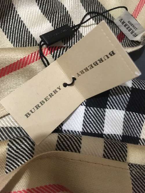 Original Burberry London Raspberry Sorbet check Scarf - price dropped! SALE!