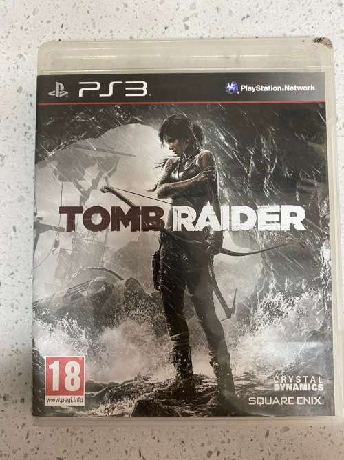 Tomb Raider PS3 Game Mint Condition