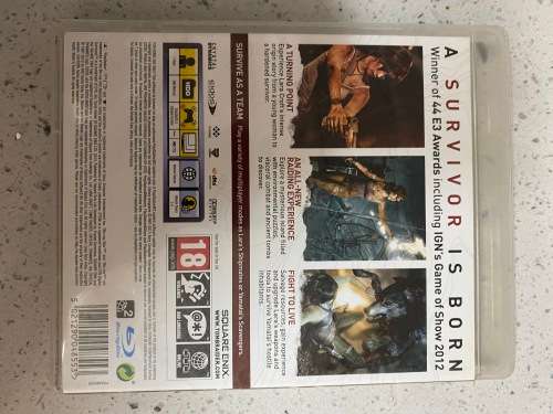 Tomb Raider PS3 Game Mint Condition