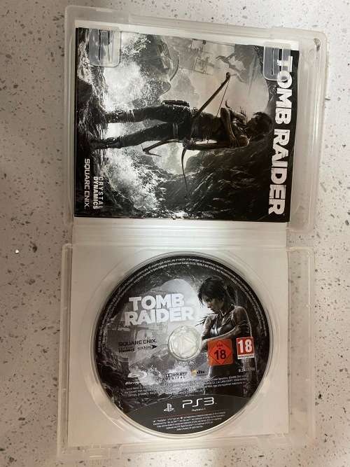 Tomb Raider PS3 Game Mint Condition