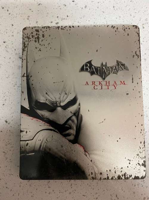 Batman Arkham City PS3 Game Steel Cover