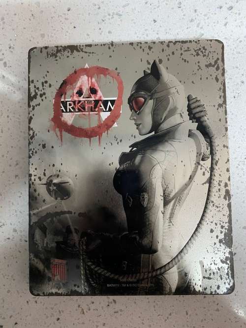 Batman Arkham City PS3 Game Steel Cover