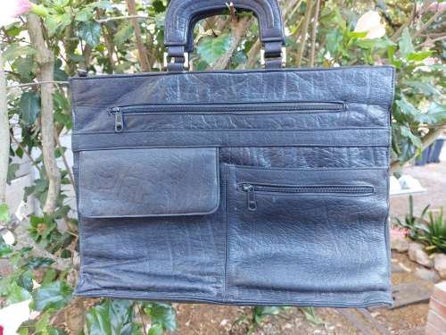 Vintage Leather Briefcase or Laptop Bag