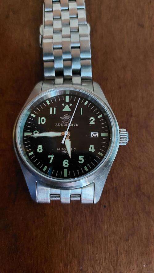 NH35 Seiko Movement - ADDIESDIVE Pilots Watch