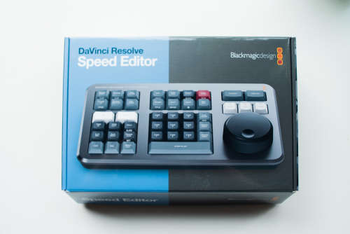 BlackMagic DaVinci Speed Editor (Includes DaVinci Resolve Studio 17) *NEVER USED, in original box