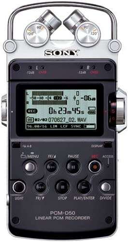Sony PCM D-50 Professional Portable Linear Sound Recorder *GOOD CONDITION