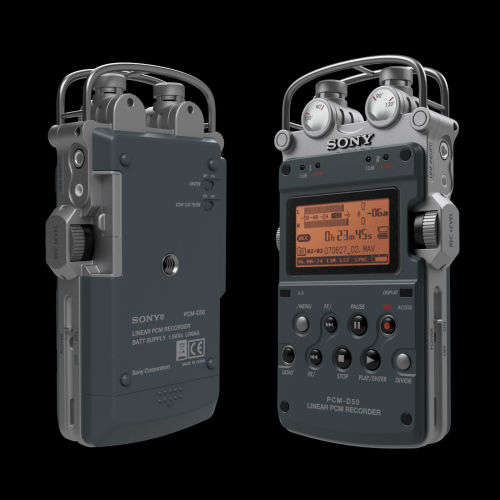 Sony PCM D-50 Professional Portable Linear Sound Recorder *GOOD CONDITION