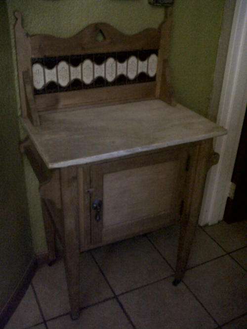 STUNNING OLD WASH STAND WITH MARBLE TOP - Crazy Wednesday!!!