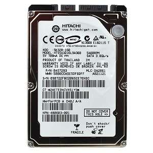 Hitachi Travelstar 160 GB 5400RPM 2.5" SATA Laptop drive