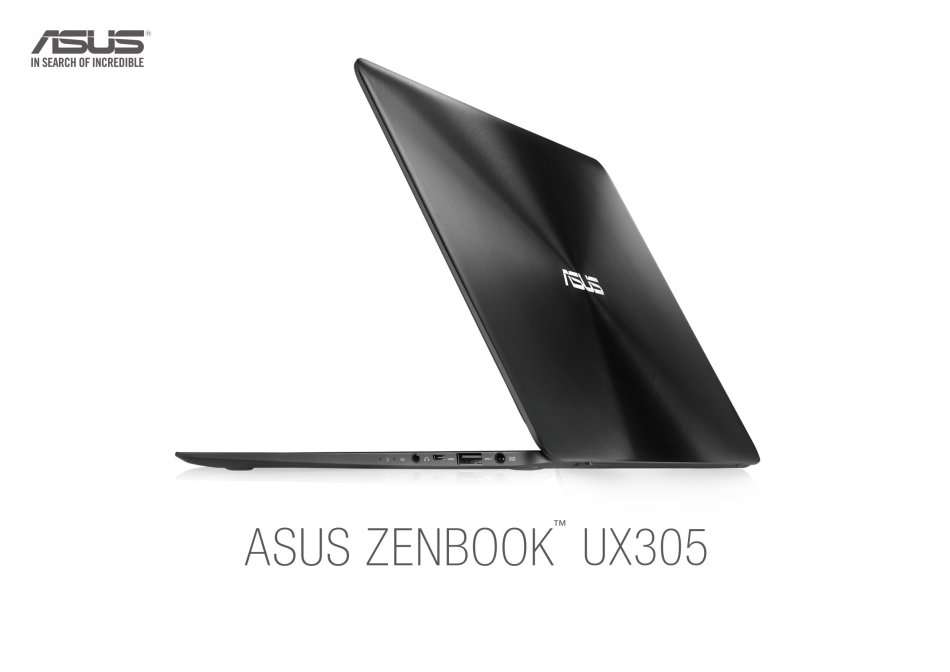ASUS ZENBOOK UX305 256GB IPS FHD ULTRA SLIM 12MM!!!