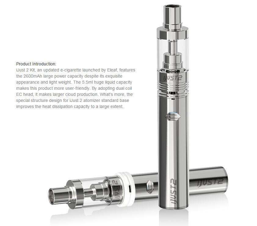 eLEAF iJUST 2 VAPE KIT BRAND NEW SEALED!!!