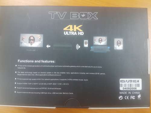 MXQ 4K TV Box_ BRAND NEW SEALED in BOX!!!