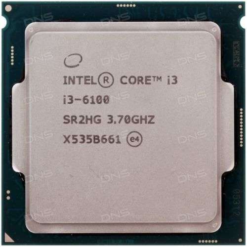 Intel Core i3 6100 - 3.70Ghz 3MB Cache 1151!!!