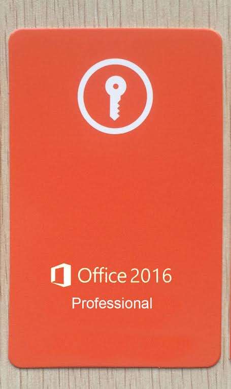 Microsoft Office 2016 Professional with Card Key!!!
