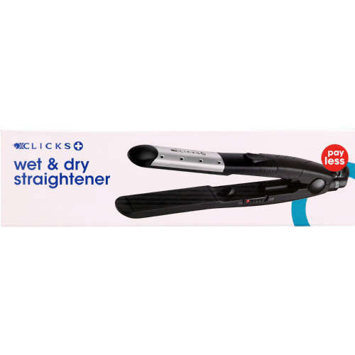 Clicks Wet & Dry straightener