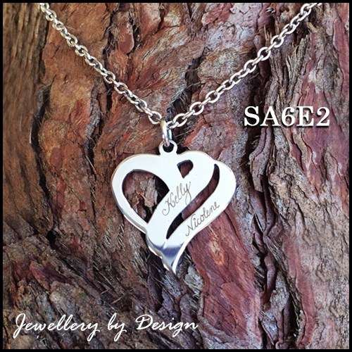 Stainless Steel Heart Pendant