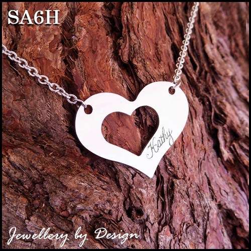 Stainless Steel Heart Pendant