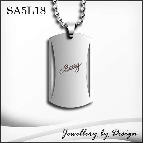 Stainless Steel Executive Power dog tag