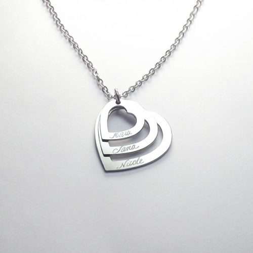 Forever in My Heart 3 in 1 heart pendant